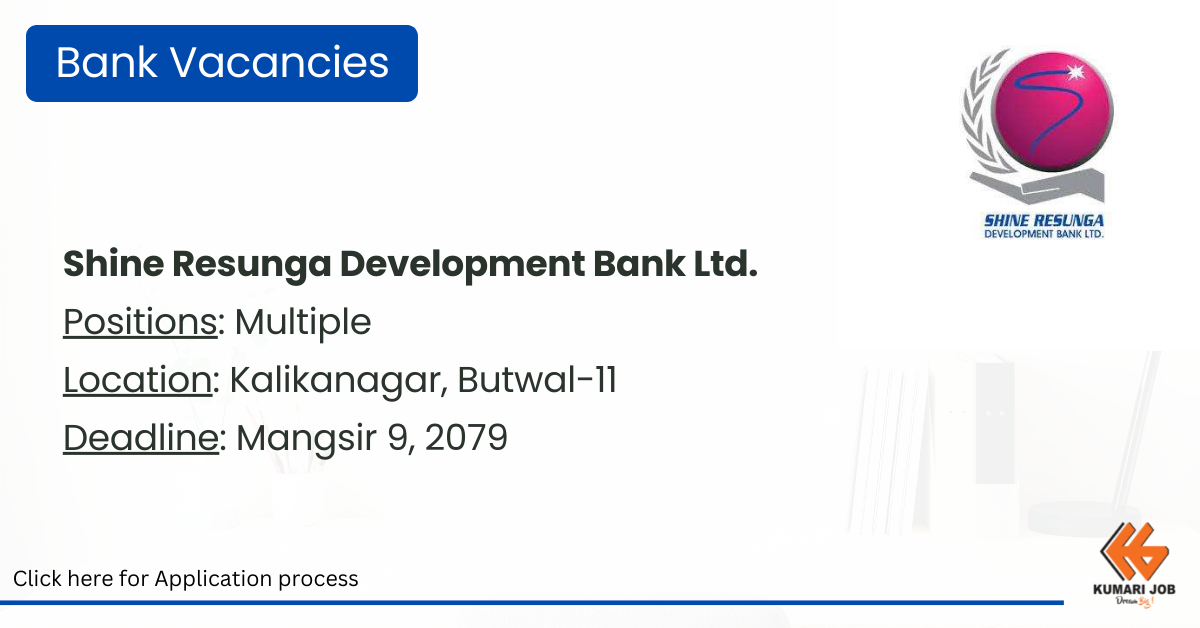 Shine Resunga Development Bank Ltd.